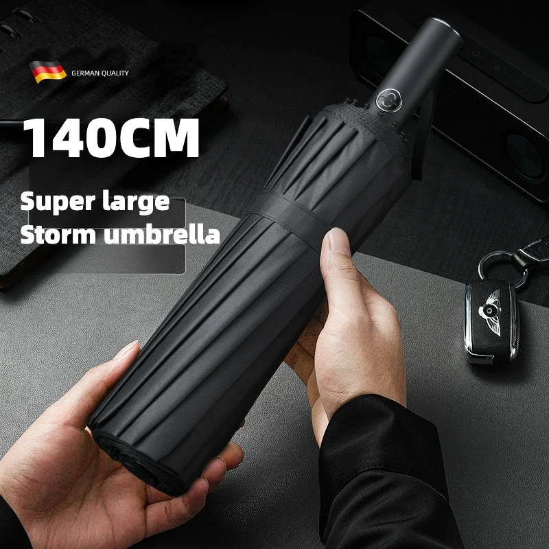Super Large 140CM Automatic Fo – обзор и цена Golf Umbrella Large