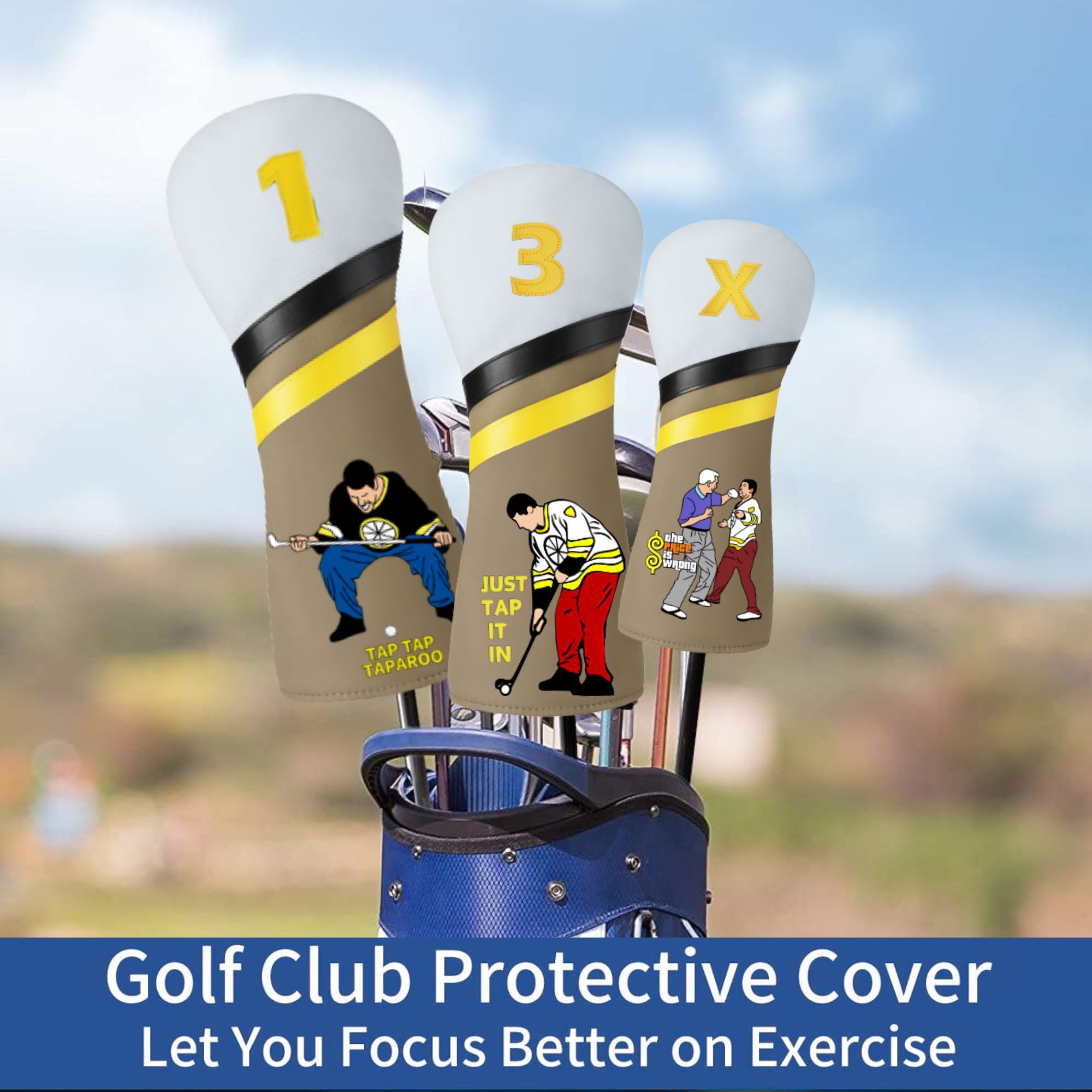 Забавный чехол для гольф-клуба – обзор и цена Golf Putter