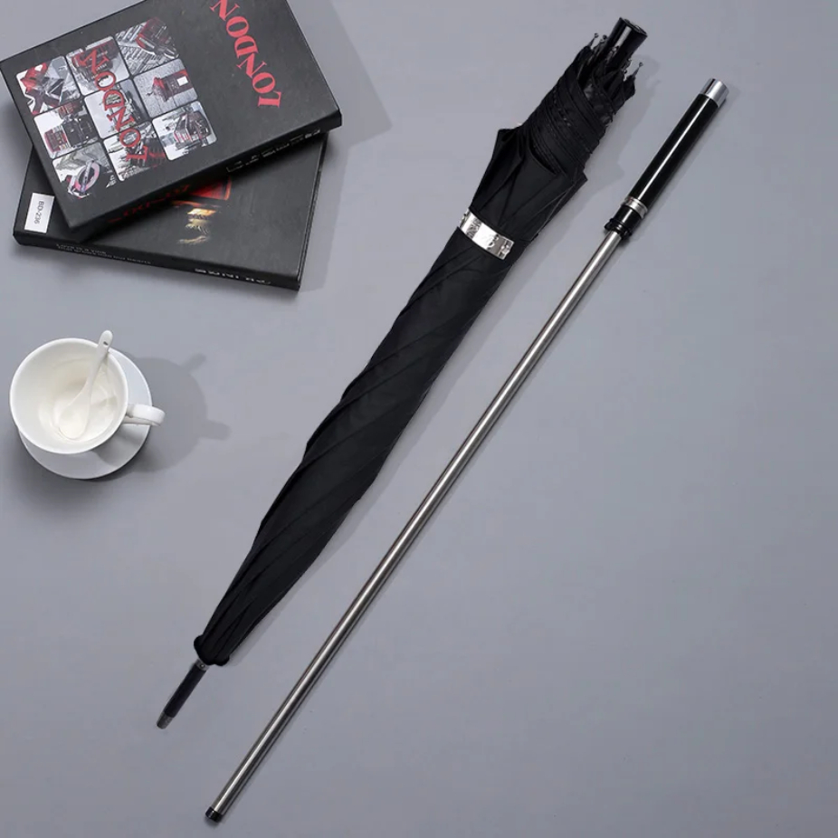 Зонт-трость для самообороны с  – обзор и цена Golf Umbrella Large